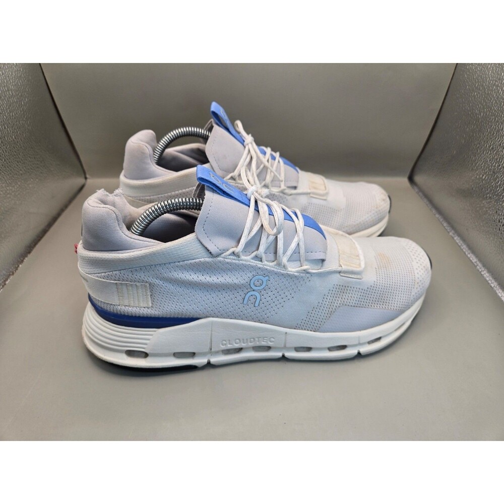 On Running Cloudnova Shoes Men's 10 Undyed Ultramarine Road Athletic Sneakers